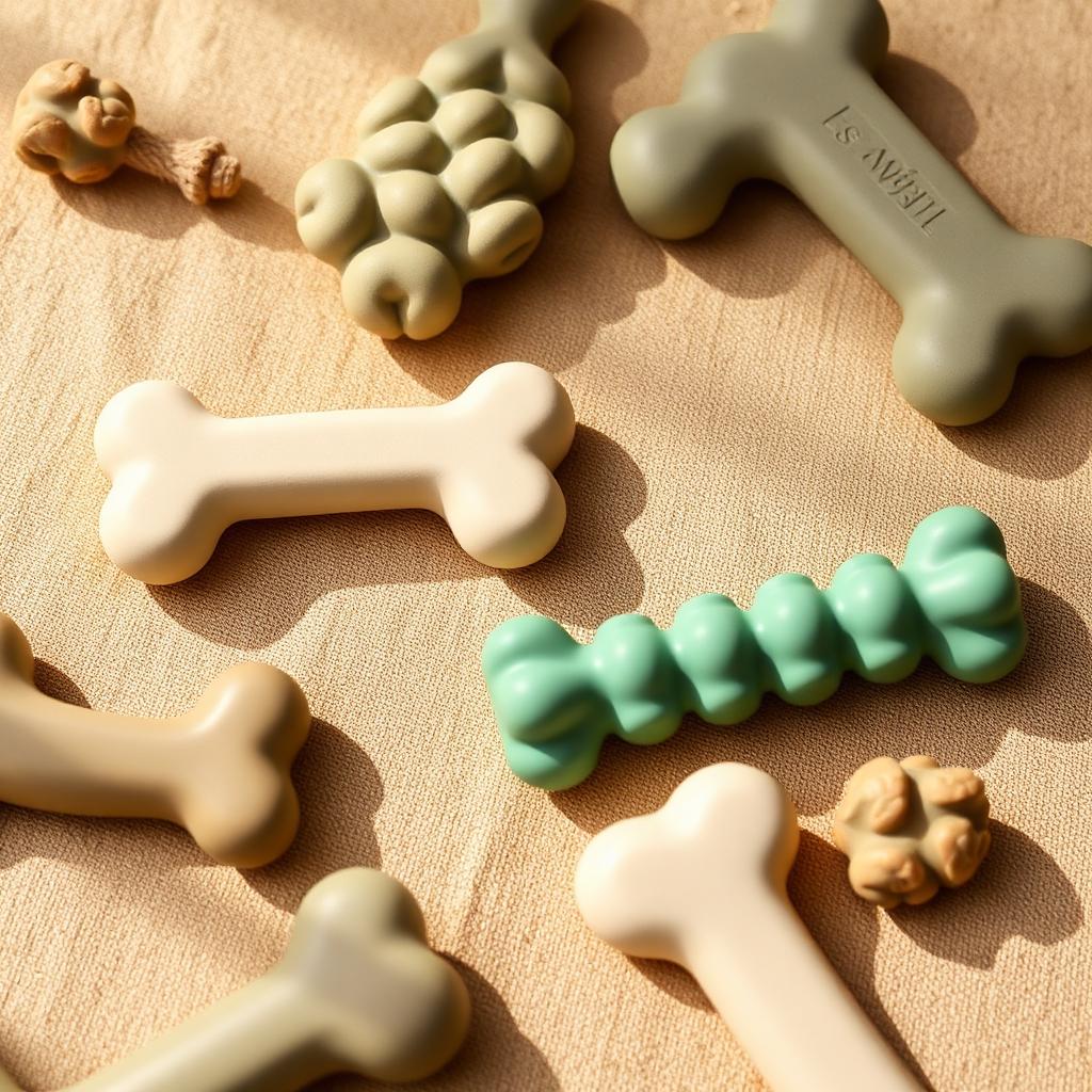 Natural Rubber Chew Set